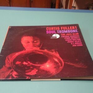 Curtis Fuller Soul Trombone Vinyl Record